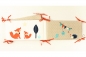 Mobile Preview: AUSVERKAUFT!!! FUCHS & Co.: Babybett Nestchen mit Namen personalisiert