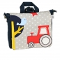Mobile Preview: ★ AUSVERKAUFT!!! TRAKTOR: Kindergartentasche / Rucksack in Blau - personalisiert