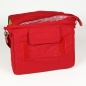 Mobile Preview: ★ Ausverkauft!!! TRAKTOR: Kindergartentasche / Rucksack in Rot - personalisiert